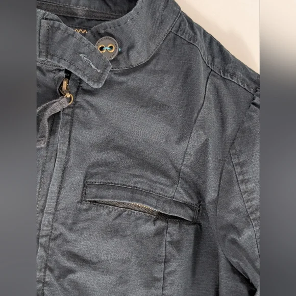 Vans Women's Blue Zip Up Casual Streetwear Skater Jacket 100% Cotton Size Large - Picture 6 of 15